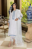 Azure Heaven Mist Luxury Prets-Lawn Suit-VB