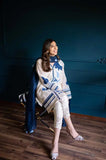 Bareeze White Embroidered Lawn Three Piece Suit-VB